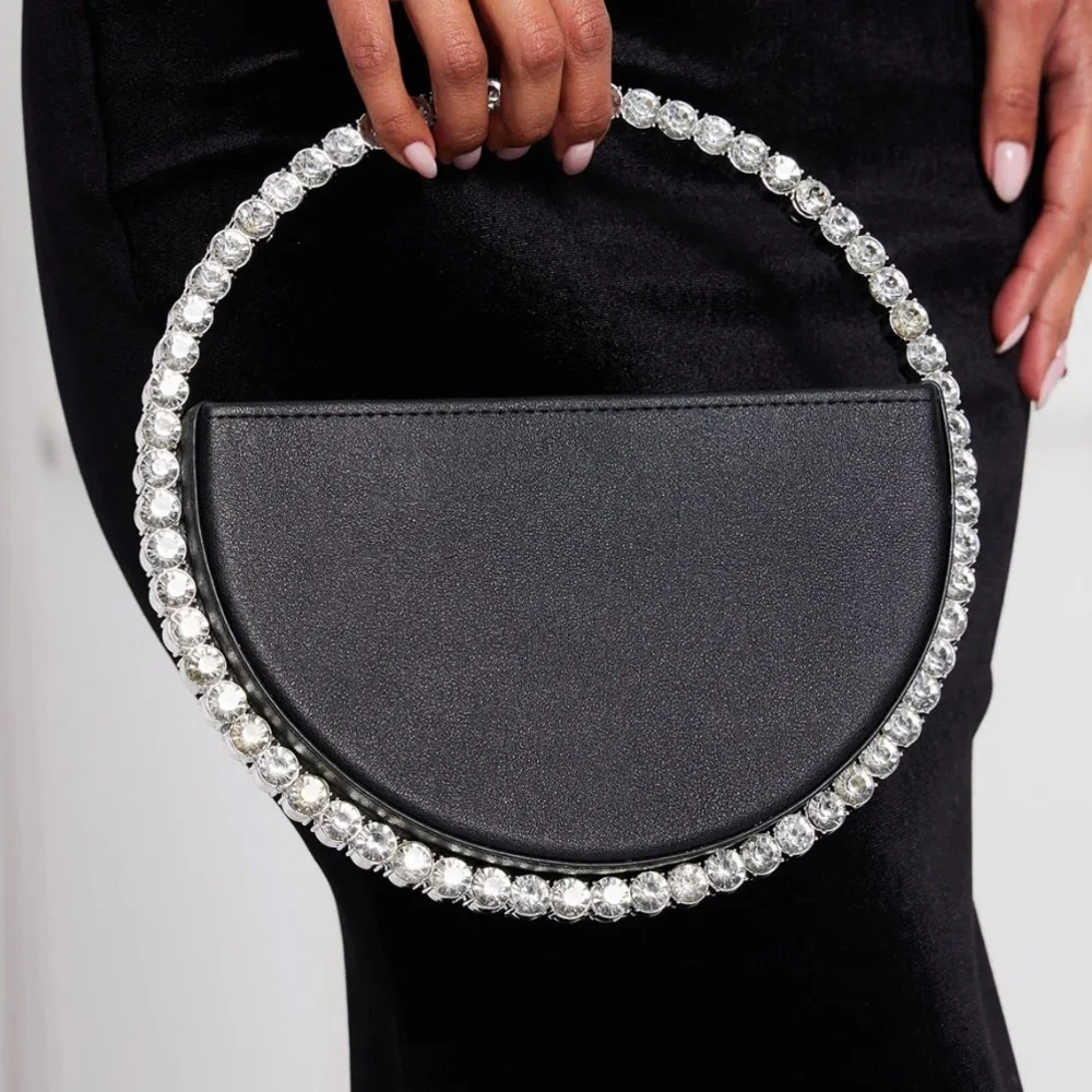 Rhinestone Clutch Bag